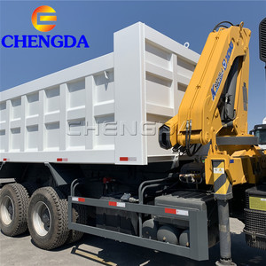 बिक्री के लिए क्रेन उच्च गुणवत्ता के साथ Howo 6x4 डंप ट्रक - Product Image 4