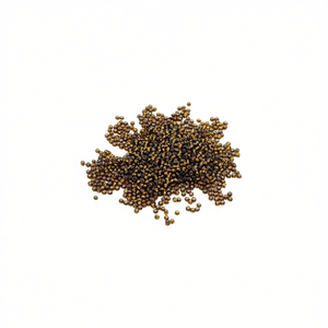 Perline di semi di mais marroni da 2 mm, 50 g, per la creazione di gioielli - Product Image 2