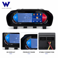 Panel Instrumen Digital Cluster Speedometer Nirkabel CarPlay Android Auto untuk BMW F10 F11 F18 F15 F07 F06 F04 F03