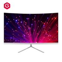 Tout nouveau ensemble d'ordinateur 23.8 pouces tout-en-un pc Core I3 I5 I7 cpu pour moniteur de jeu d'ordinateur de bureau 240hz 4k