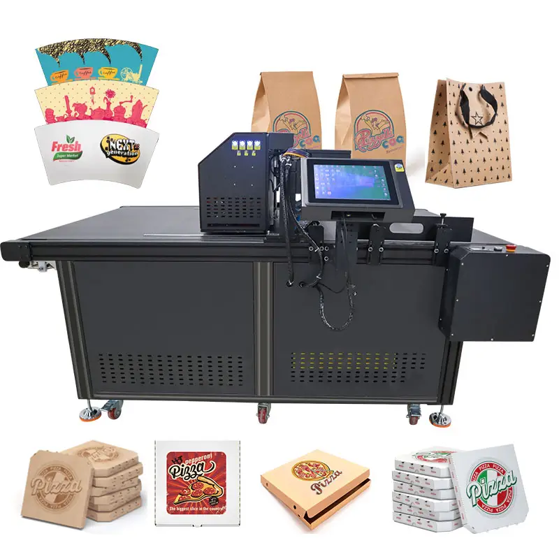 High Quality Automatic Carton Printer Machine Digital Corrugated Box Printer Single Pass Inkjet Printer