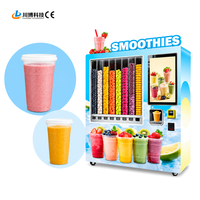 Meilleures ventes, nouvelle arrivée, machine distributrice de smoothies frais automatique, multi-paiements, haute performance, conviviale pour les utilisateurs, usage commercial