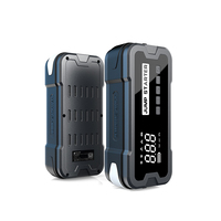 Démarreur de voiture portable 24000mAh 4000A 12V avec pompe à air, gonfleur de pneus et booster de batterie pour camions