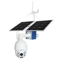 5mp20x drahtlose sicherheit überwachung system AI humanoiden anerkennung 2mp 30x outdoor solar wind power 4g PTZ 360 grad HD kamera