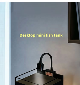 ชุดตู้<span class=keywords><strong>ปลา</strong></span> JSD Black Back Planted Aquarium Kit กระจกใสพิเศษ <span class=keywords><strong>พร้อม</strong></span>ไฟ LED สปอตไลท์ ระบบกรอง 3 in 1 สำหรับผู้เริ่มต้นเลี้ยงปลาเบต้า - Product Image 3