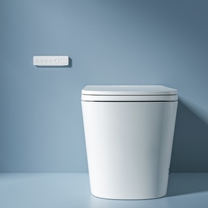 Smart Wc Toilet Bidet Smart Toilet with Automatic Bidet Widen Seat Instant Heating WC Seat Warmer Elongated Bowl Shape - Product Image 2
