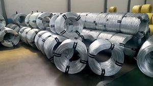 Заводская цена 9 <span class=keywords><strong>10</strong></span> 12 14 16 калибра оцинкованная проволока Gi Стальная Проволока - Product Image 3