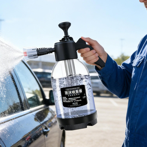 Botella Pulverizadora de Plástico de Gran Capacidad y Alta Calidad, 2L, para Lavado de Autos, Bomba Manual, Pulverizador de Espuma a Presión de Aire - Product Image 4