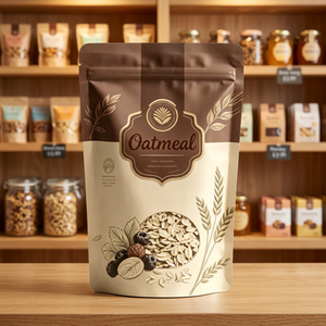 Bolsa de Embalaje Doypack Personalizada con Logotipo, a Prueba de Olores, de Mylar, con Cierre, Impermeable, para Hojas de Té, Galletas, Nueces, Alimentos para Mascotas - Product Image 1