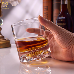 <span class=keywords><strong>Verre</strong></span> à whisky personnalisé en forme de balle de golf 330 ml, verres à whisky en <span class=keywords><strong>cristal</strong></span> style old fashioned, <span class=keywords><strong>verre</strong></span> à <span class=keywords><strong>rhum</strong></span>, vodka, vin - Product Image 2