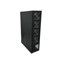 Kit de support de cadre d'ordinateur en métal pour 8 GPU avec carte mère entièrement chargée et 8 ventilateurs-Produit stocké de style ATX