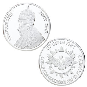 اصنع عملاتك الشخصية المخصصة التي تطبع معدن التحدي عملات معدنية فارغة عملة فضية - Product Image 6