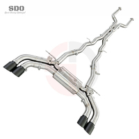 Système d'échappement Catback SDO SS304 Performance pour BMW M5 G90 G99 LCI 4.4T V8 2024-2025 Performance OEM Valve avec silencieux