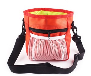 3 façons de porter une poche d'entraînement pour friandises pour petits chiens, transporte facilement les jouets pour animaux de compagnie, matériau en nylon, friandises, distributeur de sacs à crottes intégré - Product Image 6
