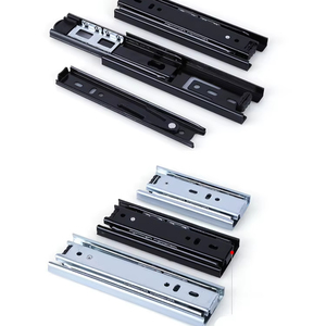 Triple Extension Soft Close Durable Telescopic <b>Drawer</b> <b>Slide</b> Rail for Bedroom Home Office Kitchen Living Room Hotel Cabinets - Product Image 1