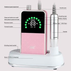 Nuovo Design SML Trapano e Lucidatrice per Unghie Portatile <span class=keywords><strong>MAX</strong></span> 50000rpm per l'Industria della Manicure - Product Image 3