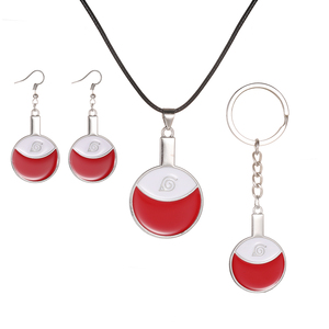 Collier pendentif ZRM Vintage Anime pour <span class=keywords><strong>Uchiha</strong></span> Itachi <span class=keywords><strong>Sasuke</strong></span> Kakashi avec roue <span class=keywords><strong>de</strong></span> lecture, œil, main et épée, idéal pour les fêtes d'enfants - Product Image 4