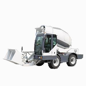 Camion malaxeur à béton diesel compact personnalisable à chargement automatique pour projets d'ingénierie, homologué CE Euro5, à vendre - Product Image 4