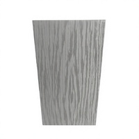 Plancher carré en composite bois-plastique co-extrudé à double verrouillage, anti-corrosion, auto-installable, design moderne pour cours extérieures