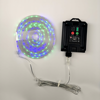 Bande lumineuse LED néon MC bon marché, indice de protection IP65, 8 mm, RGB, COB, intelligente, à changement de couleur, flexible, en ABS, pour décoration extérieure de jardin