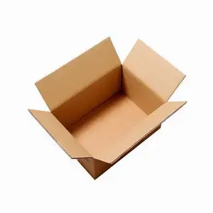 En stock, logo personnalisé, carton Karton écologique, boîte d'expédition en carton ondulé, boîte de papier d'emballage, cartons d'emballage