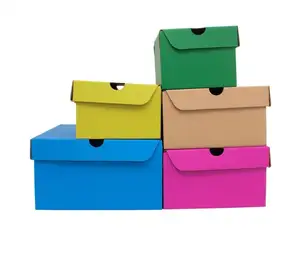 Factory Supply Good Price Cheap Plain Cardboard Shoe Boxes