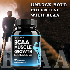 BCAA Pro Acides aminés essentiels 120 capsules Complément sportif OEM ODM Récupération musculaire adulte Augmentation de l'énergie Endurance - Product Image 5