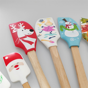 Bpa Free Heat Resistant Non Stick Spatula With <b>Silicone</b> Tip for Cooking <b>Baking</b> and Mixing - Product Image 1