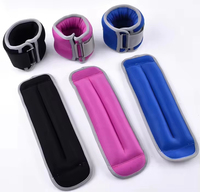 Pesas de Neopreno para Tobillos y Muñecas, con Anillo en D, para Pilates, Brazos y Piernas, con Correas para Muñecas