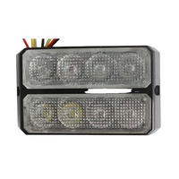 Feux de position rouge ambre 12V 24V stroboscopique mini led avertissement led clignotant