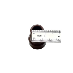 6/8 Inch Brown Anti-Slip Rubber Quad Cane Tip Wear Resistant Foot <b>Pad</b> for Height Adjustable Four-Leg Elderly <b>Walking</b> Cane - Product Image 3