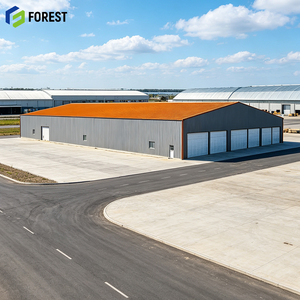 Estructura de Acero Galvanizado de Alta Resistencia para Almacenes Industriales, Depósito Logístico Comercial Prefabricado de Gran Envergadura - Product Image 1
