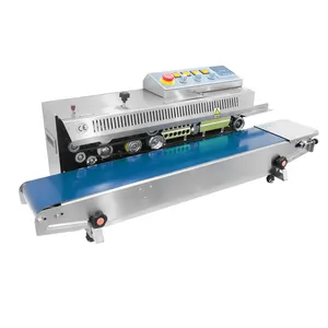 Factory Price Auto Horizontal Continuous Bag Sealing Machine Plastic Bag Band Sealing Sealer Electric Bag Sealer