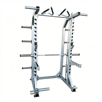 Rack de musculation multifonctionnel Smith Machine, équipement de fitness commercial pour salle de sport, avec certification CE ISO9001, fourni directement par l'usine