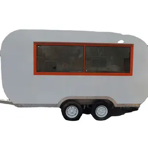 Manufacturer recommended mobile street fast food vending cart truck trailer for food sale