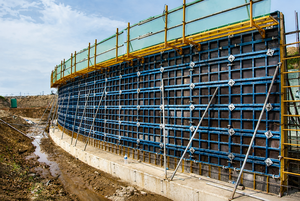 Coffrage en acier réutilisable <span class=keywords><strong>pour</strong></span> la construction en béton, <span class=keywords><strong>pour</strong></span> murs, colonnes et dalles - Product Image 2