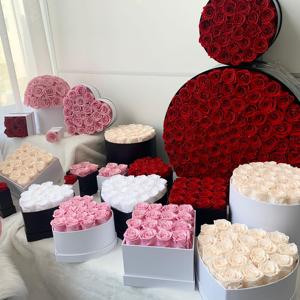 هدية عيد الأم من لوفباي، زهور أبدية بالجملة، زهور طبيعية محفوظة في صندوق لعيد الحب - Product Image 1