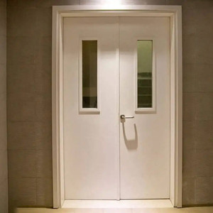 Portes coupe-feu en métal de 30/60/90/180 minutes <span class=keywords><strong>Porte</strong></span> <span class=keywords><strong>anti</strong></span>-feu en acier <span class=keywords><strong>avec</strong></span> verre trempé pour sortie de secours - Product Image 2