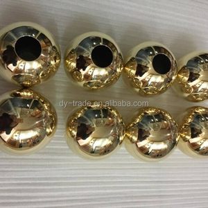 63MM Esfera De Latão Bola De Aço Inoxidável Brilhante Acabamento Oco Bola De Cobre Para Finalidade Decorativa - Product Image 3