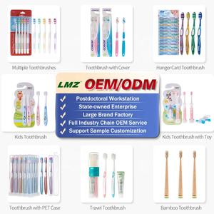 Fabricants de brosses à dents en plastique à poils ultra doux bon marché de marque privée OEM en gros pour adultes - Product Image 3