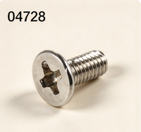Nouvelle vis compatible D 04728 CSK POZ ST.ST.M3*6 pour imprimante à jet d'encre continu de la série A avec garantie d'un an