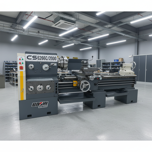 Torno CNC Horizontal de Trabajo Ligero Usado a Bajo Precio, con Construcción Metálica, Motor de 1000 mm, Precio Competitivo de Fábrica China - Product Image 1