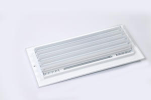 HVAC 벤트 커버 산업용 스타일 스틸 에어컨 벤트 그릴 측벽 작업장 HVAC 시스템 3 방향 측벽 천장 레지스터 3SW1406 - Product Image 4