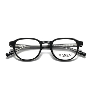 แว่นตาออพติคอลทรงสี่เหลี่ยม Wanda F22242 กรอบอะซิเตทเต็มกรอบ ป้องกันแสงสีฟ้า สำหรับทุกเพศ - Product Image 3