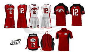 Ensemble d'uniformes de basket-ball de qualité supérieure au design personnalisé Nouveau style d'uniforme de basket-ball au design personnalisé - Product Image 2