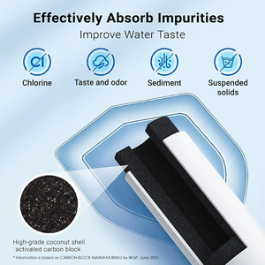 Filtro <span class=keywords><strong>de</strong></span> <span class=keywords><strong>agua</strong></span> para refrigerador <span class=keywords><strong>de</strong></span> repuesto para <span class=keywords><strong>Samsung</strong></span> RF28HFEDBSR, RF263BEAESR, RF28HFEDBSR, 1/2/2/1/2/2/1/2/2/2/1/2/2/2/1/2/2/2/1/2/2/1/2 - Product Image 5
