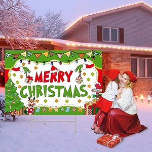 <span class=keywords><strong>Noël</strong></span> extérieur cour signes H métal piquets rouge vert vacances <span class=keywords><strong>noël</strong></span> jardin fournitures PP hiver <span class=keywords><strong>avant</strong></span> pelouse affichage coupe personnalisée - Product Image 1