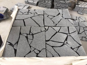 Không thường xuyên tối Granite g654 đá cuội lưới pavers cho lối đi đường lái xe - Product Image 4