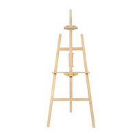 Umweltfreundliches Kiefernholz-Staffelei mit Verstellbarer Höhe in Mehreren Größen 70-175cm für Poster-Präsentation und Künstlerausbildung