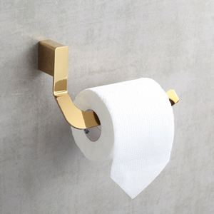 Juego de 6 Accesorios de Baño de Diseño Moderno, Barra para Toallas de Acero Inoxidable Dorado - Product Image 4